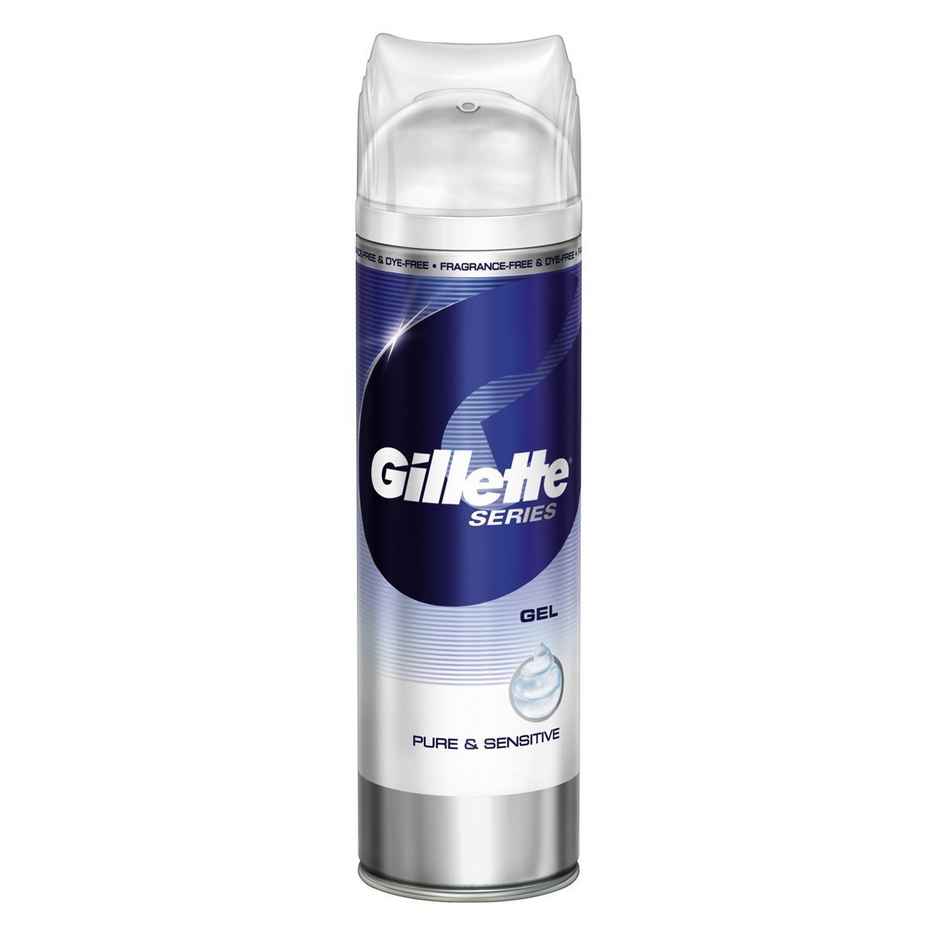 Gillette Series Pure And Sensitive Shave Gel
