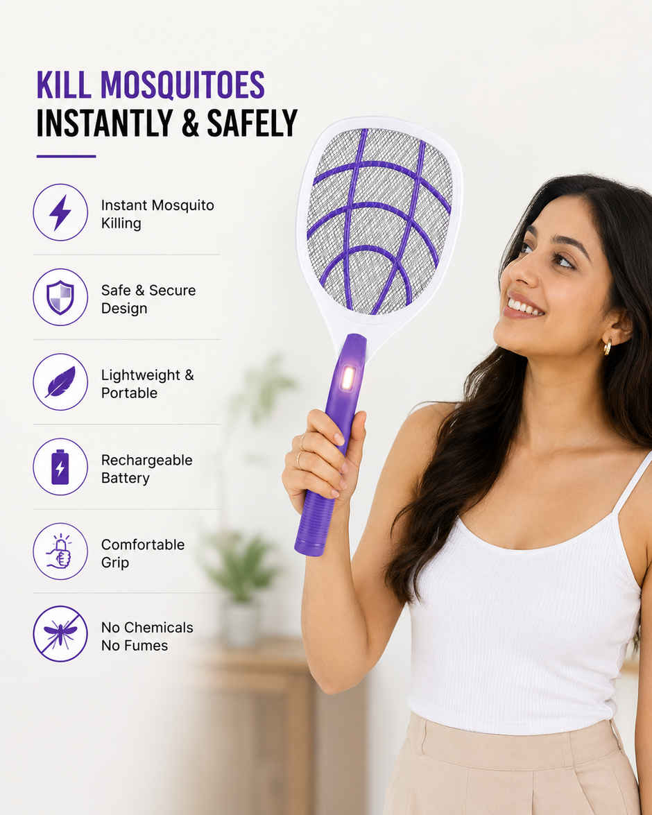 Jags Rechargeable Premium Mosquito Racket