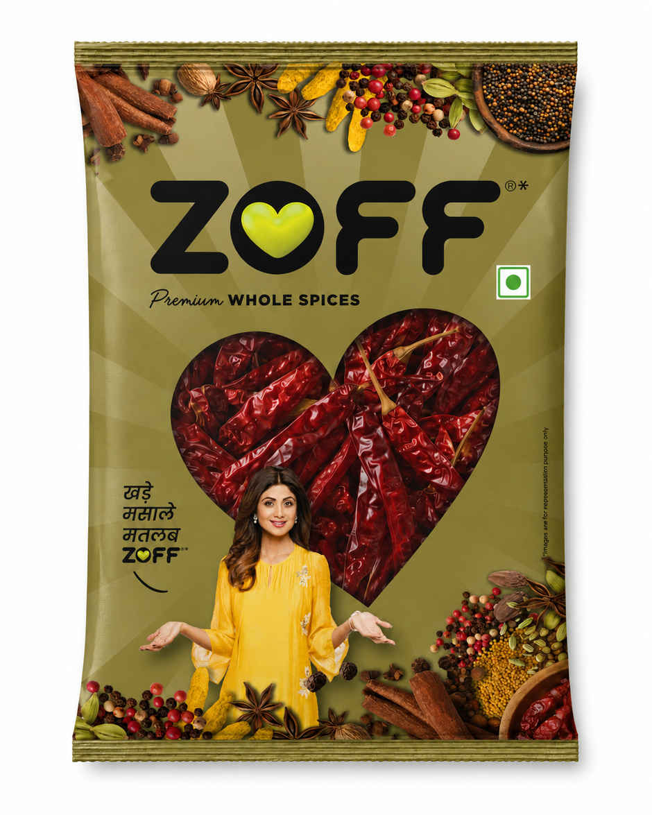 ZOFF Dried Red Chilli - Khadi Lal Mirchi