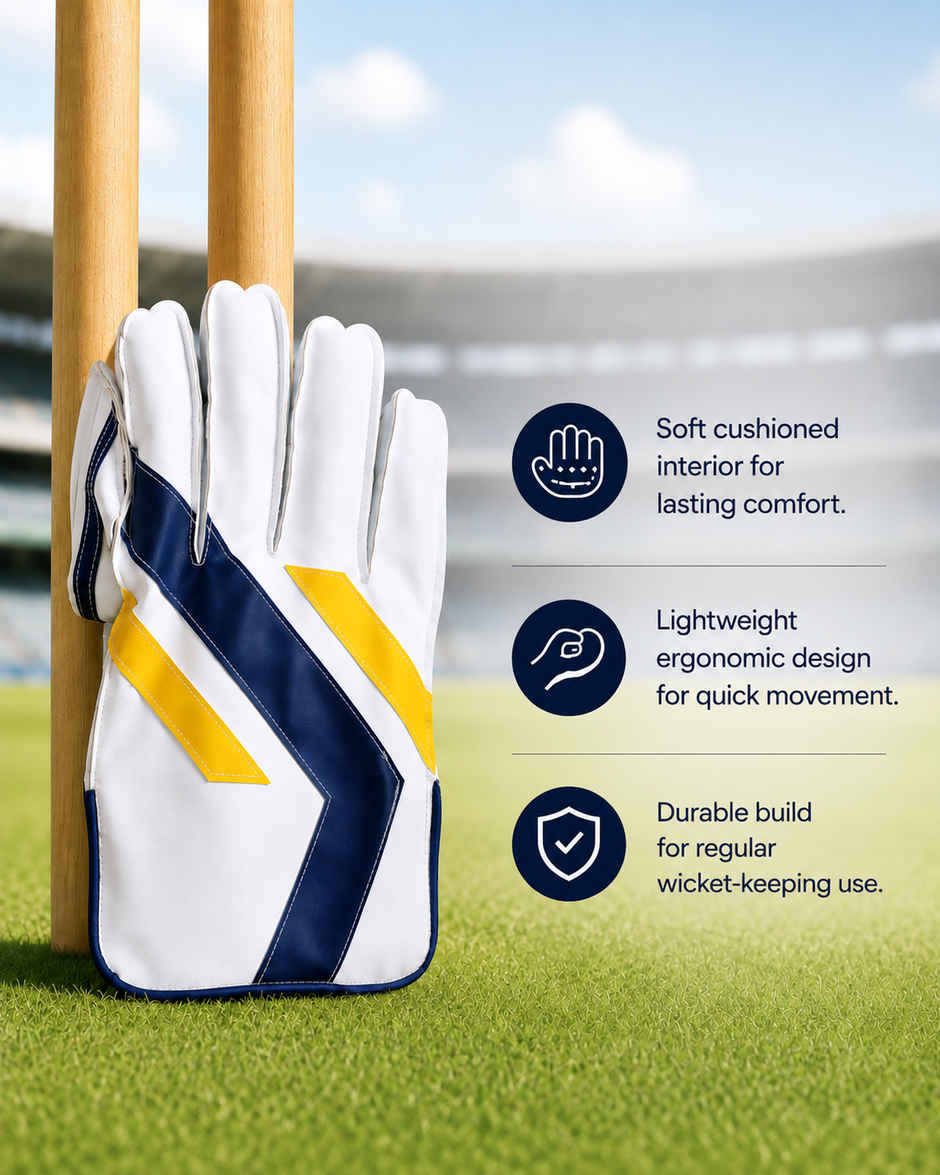 S S TON Colt Wicket Keeping Gloves | Adult | Pair
