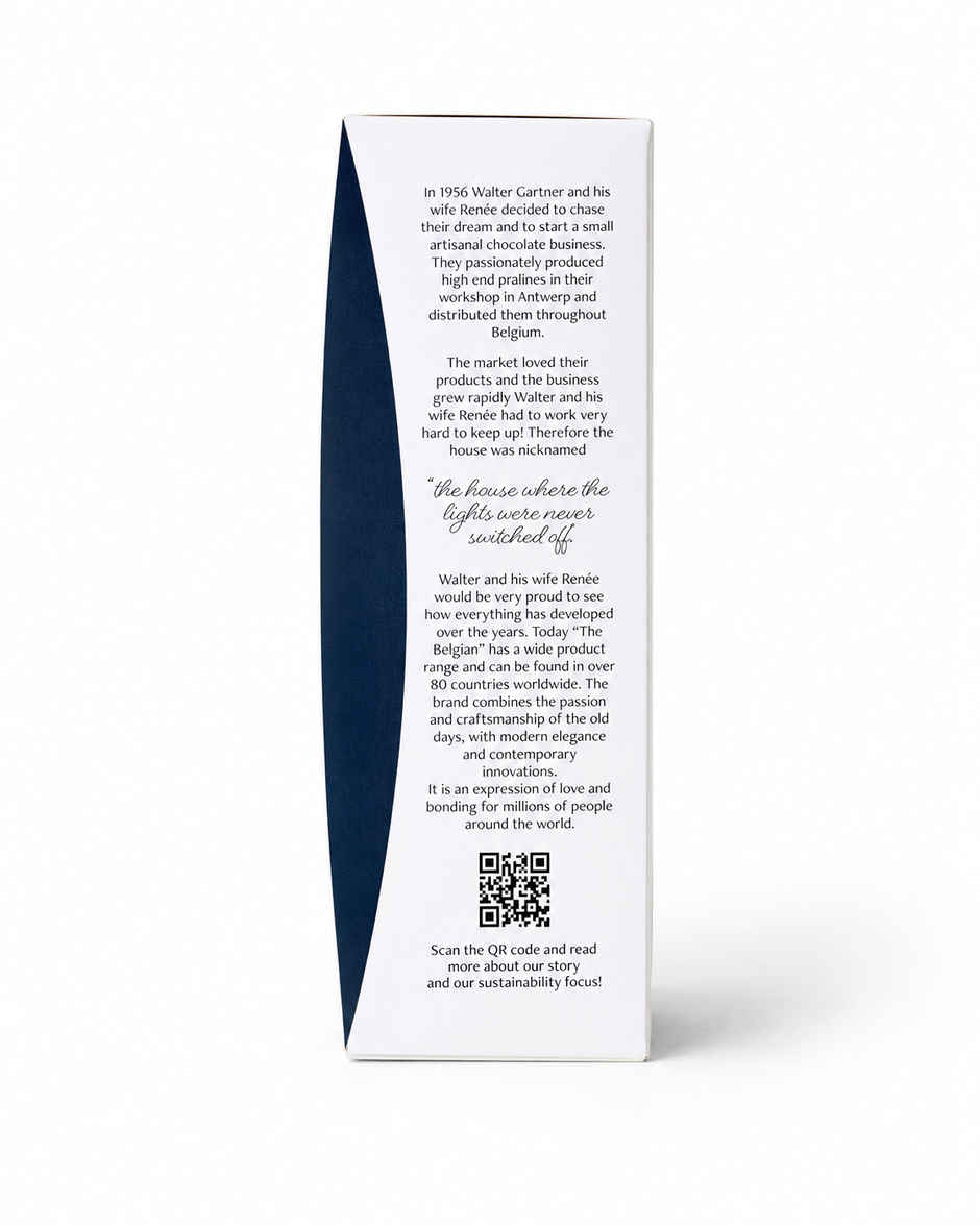 The Belgian Bar Milk Chocolate Reduced Sugars