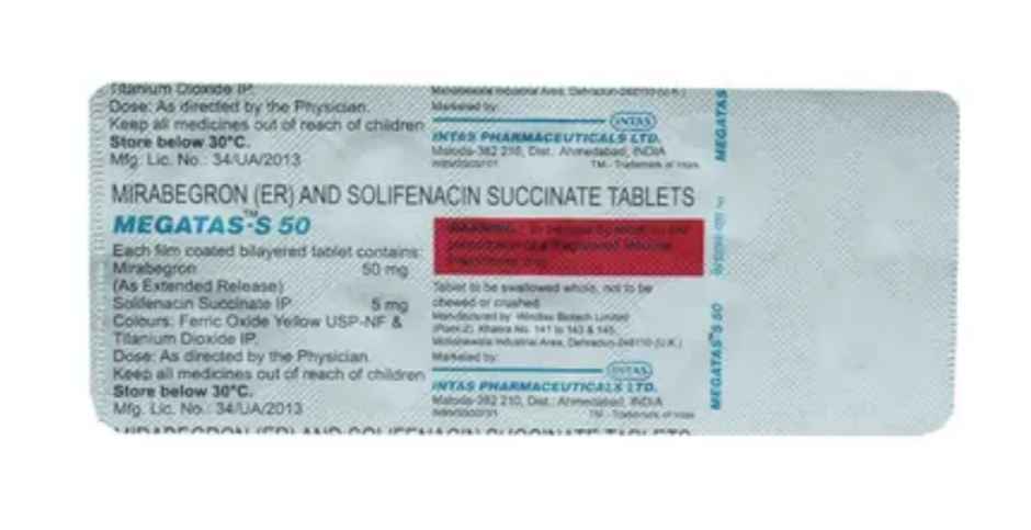 Megatas-S 50 Tablet ER
