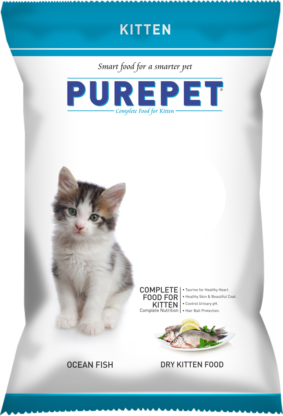 Purepet Ocean Fish Kitten Cat Food