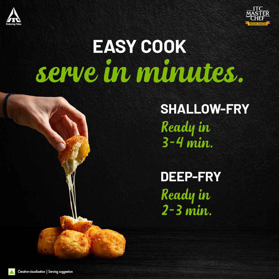 ITC Master Chef Cheese And Jalapeno Nuggets | Filled with Cheese