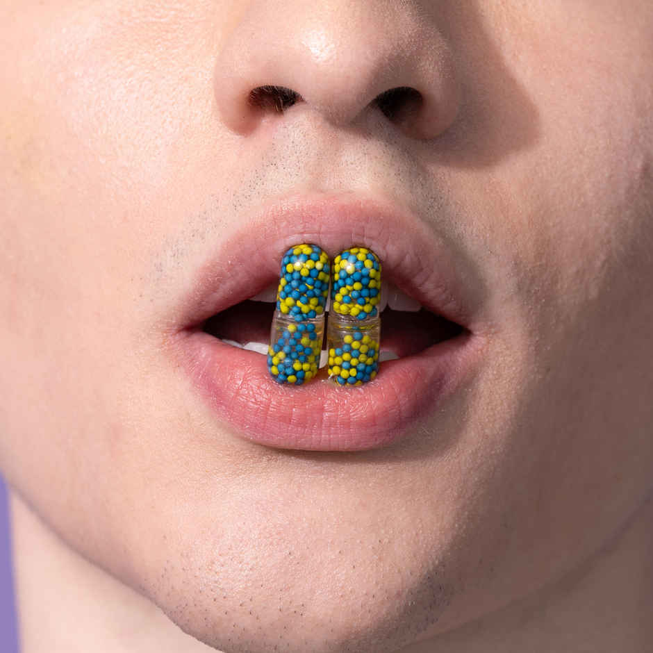 Wellbeing Nutrition Slow Multi + Omega 3 for Him Vitamins & Minerals, 15 Antioxidants & Digestive