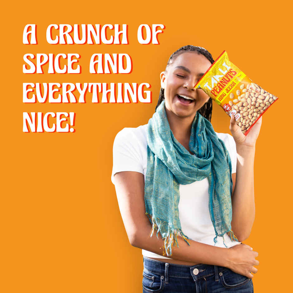 Taali Roasted Peanuts - Hing Jeera, Premium Quality Bharuchi Nuts, Rich in Protein