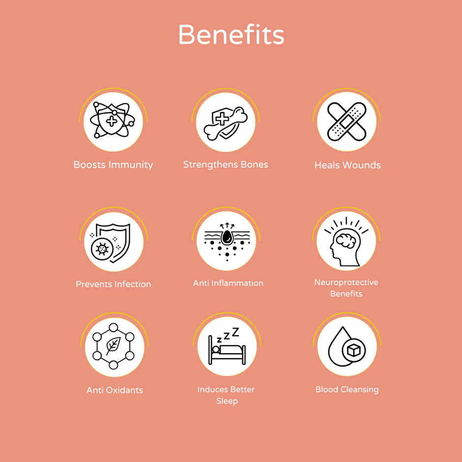 Hidden Hungr Nano Curcumin Recovery Latte- Peach