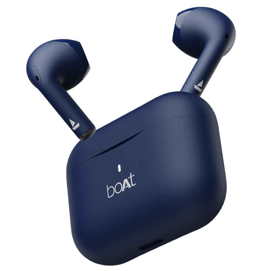 boAt Airdopes Ace in Ear TWS Earbuds with 35 HRS Playback, 13mm Drivers, Dual Mics ENx & Beast Mode - Starry Blue