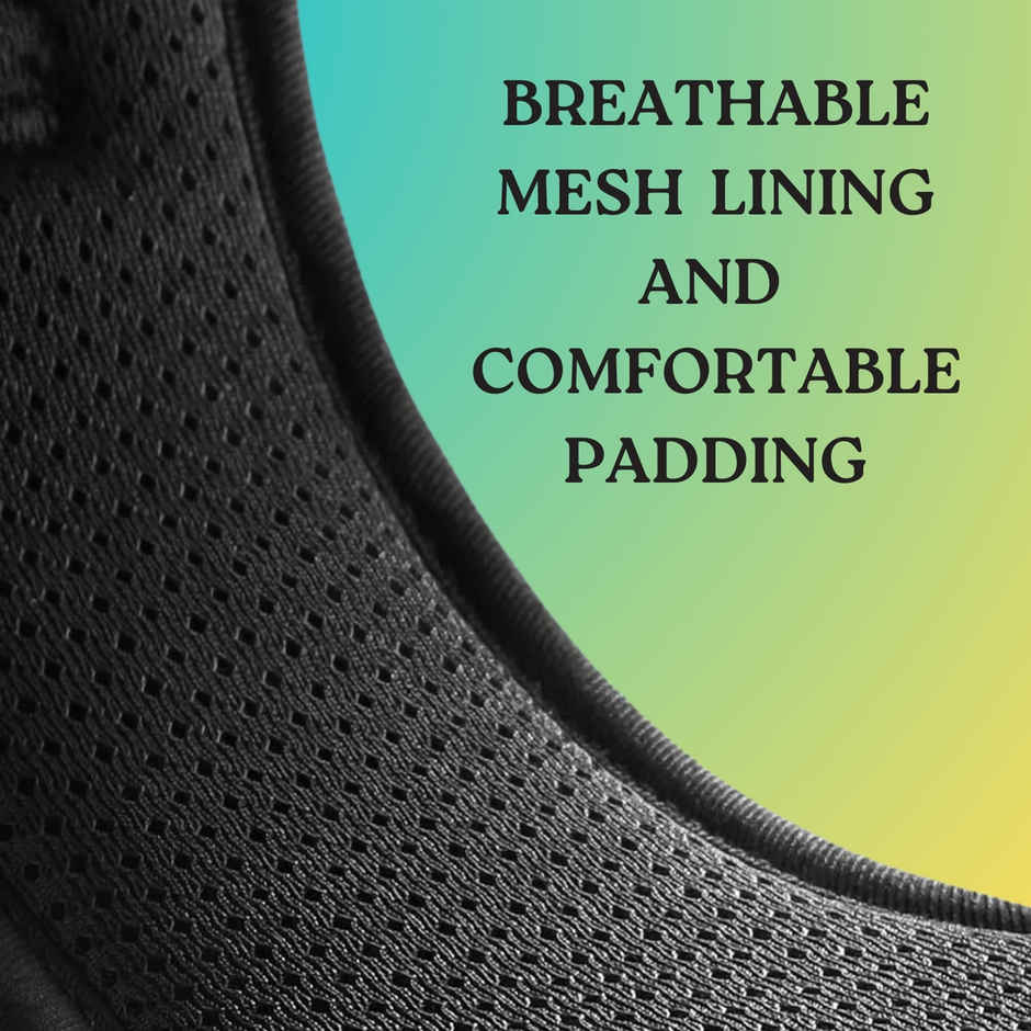 Payton Perry Dog Vest Harness | Choke-Free | Adjustable Neck & Chest | M | Black | For 14-23 kg Pet