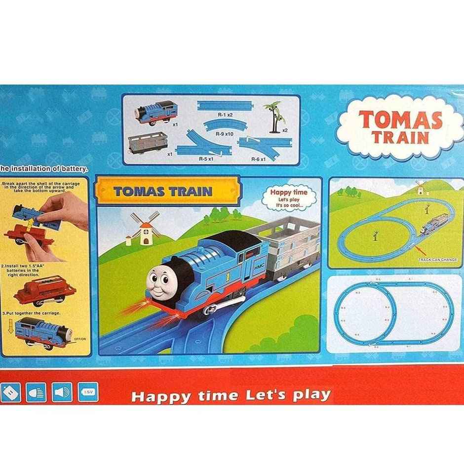 Storio Battery-Operated Express Toy Train Set For Kids