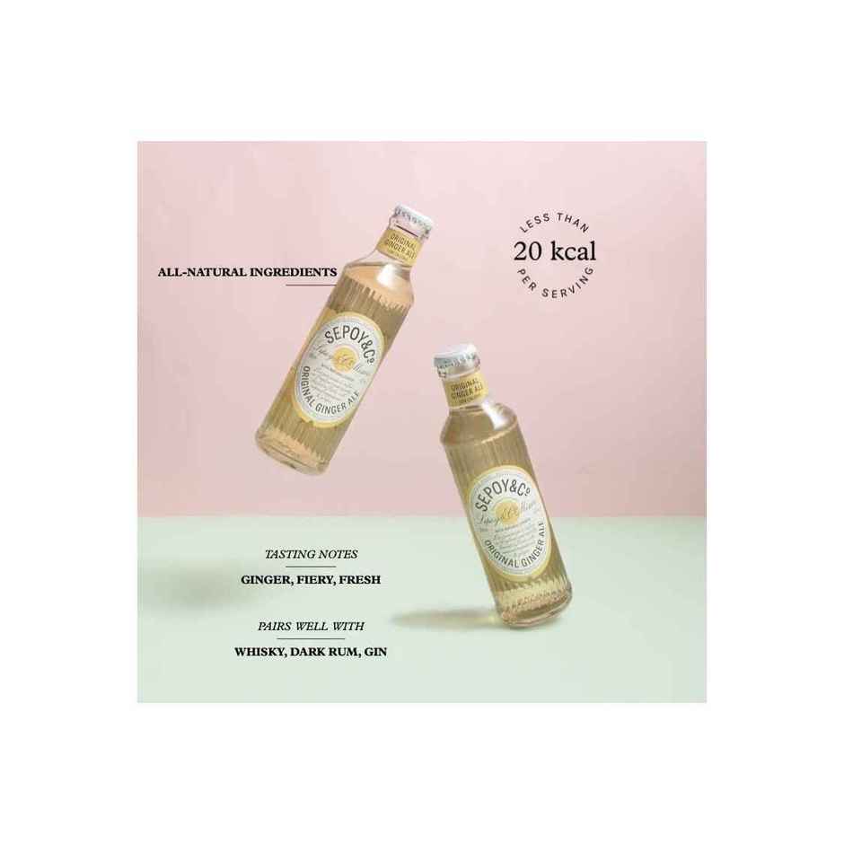 Sepoy & Co. Ginger Ale | Carbonated Beverage