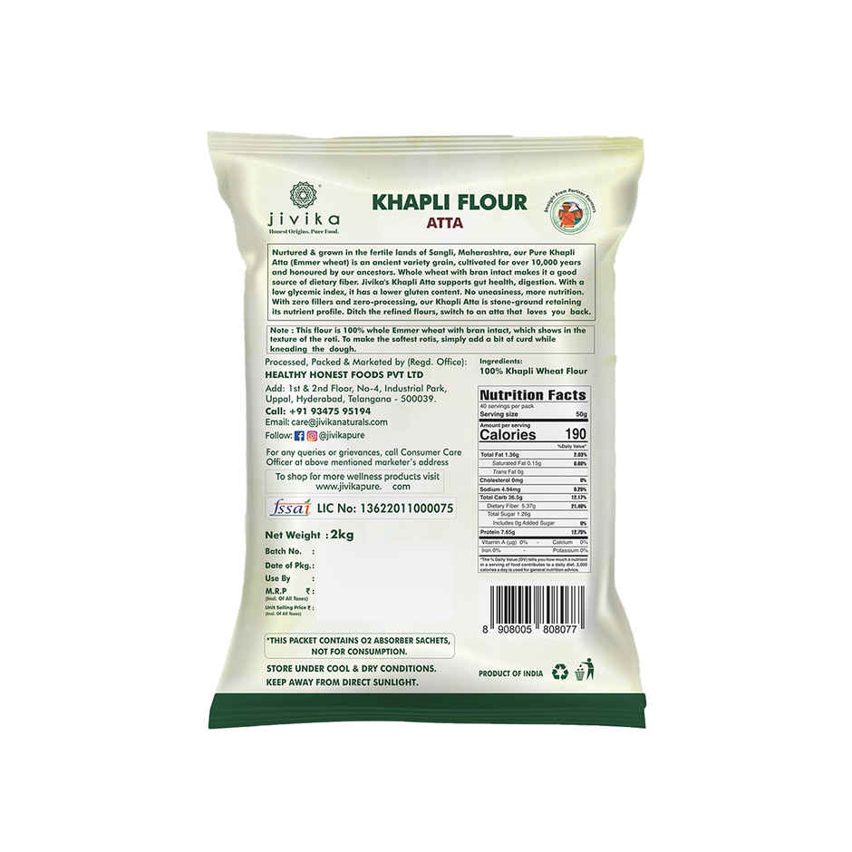 Jivika Khapli Flour