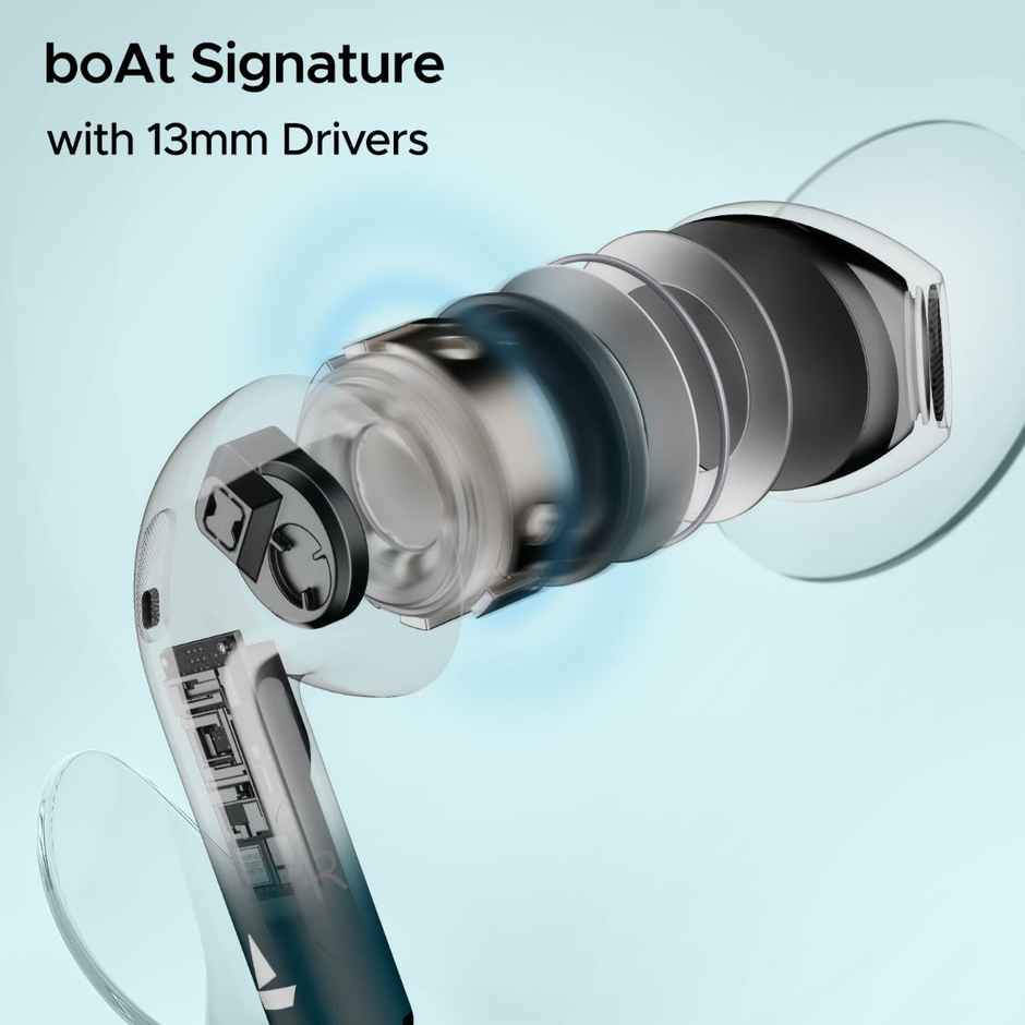 boAt Airdopes Ace With 13Mm Drivers, 35Hrs With Asap Charge, Dual Mic Enx