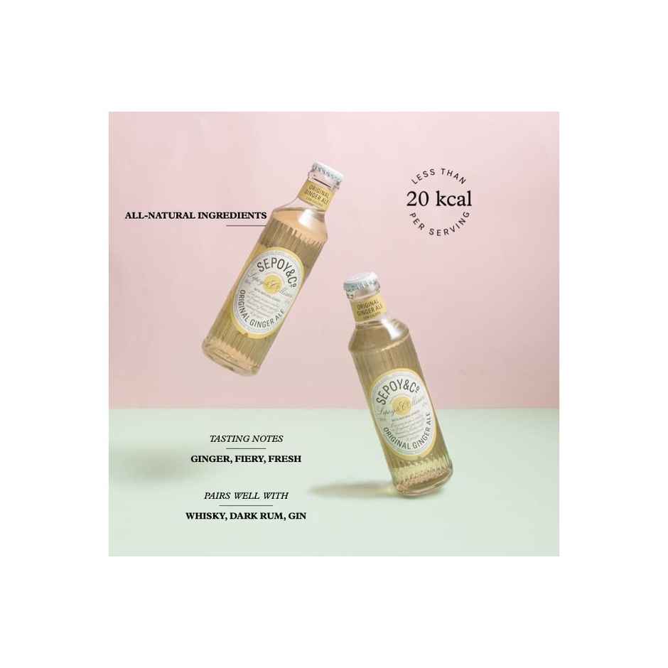 Sepoy & Co. Ginger Ale | Carbonated Beverage