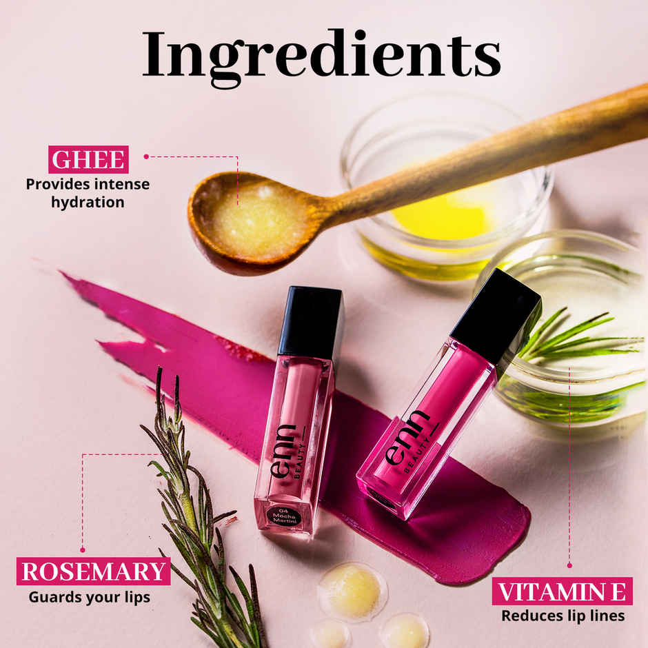 Enn Beauty Semi-Matte Liquid Lipstick Kit - Pretty Pinks