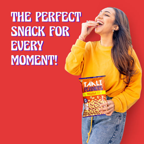 Taali Roasted Masala Peanuts, Premium Quality Bharuchi Nuts, No Palm Oil, Rich in Protein