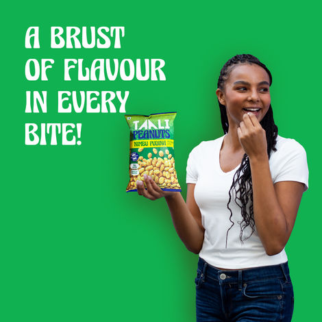 Taali Roasted Nimbu Pudina Peanuts, Premium Quality Bharuchi Nuts, No Palm Oil, Rich in Protein