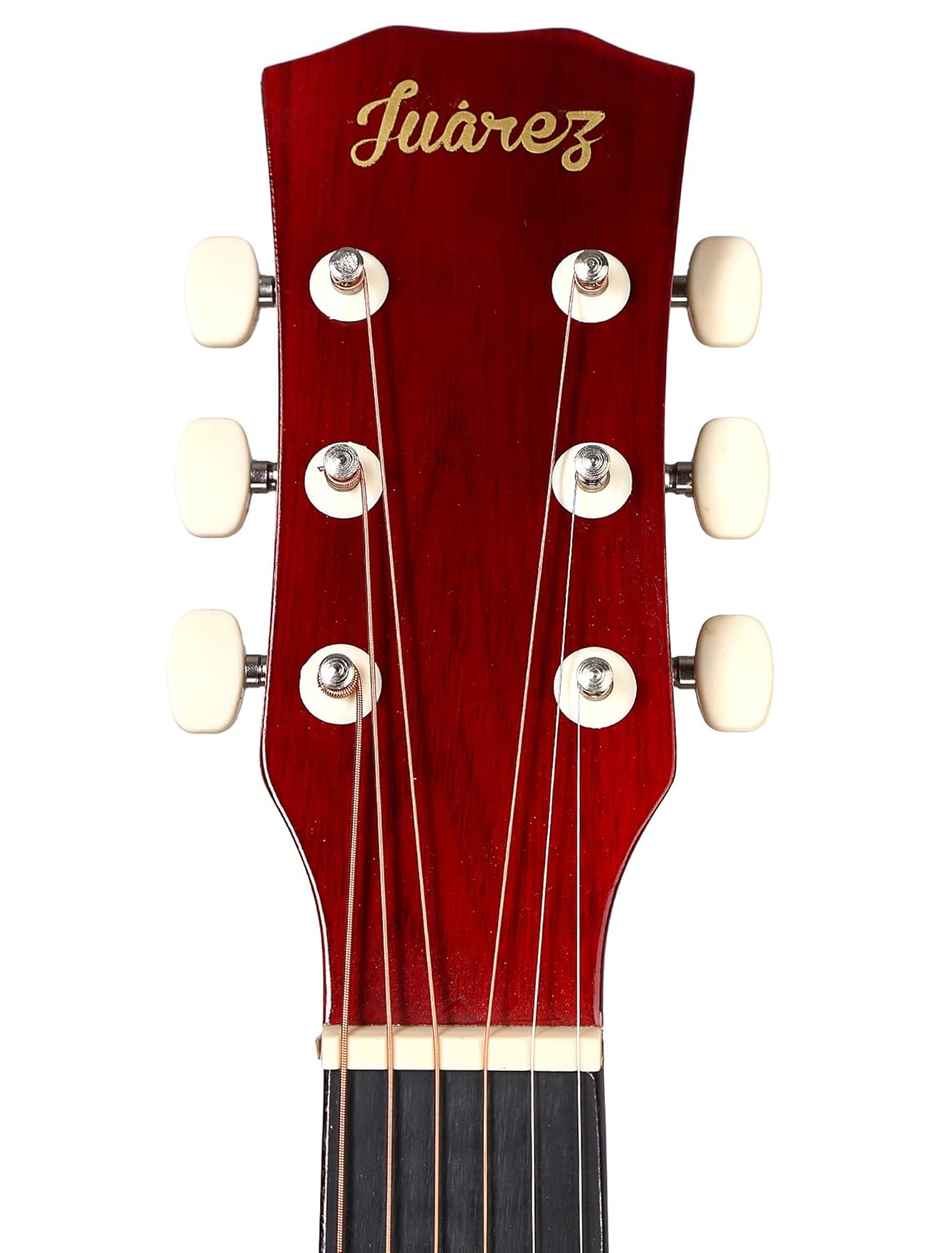 Juarez Acoustic Guitar Kit, 38 Inch Cutaway, Jrz38C/3Ts Acoustic Guitar Kit, Sunburst)