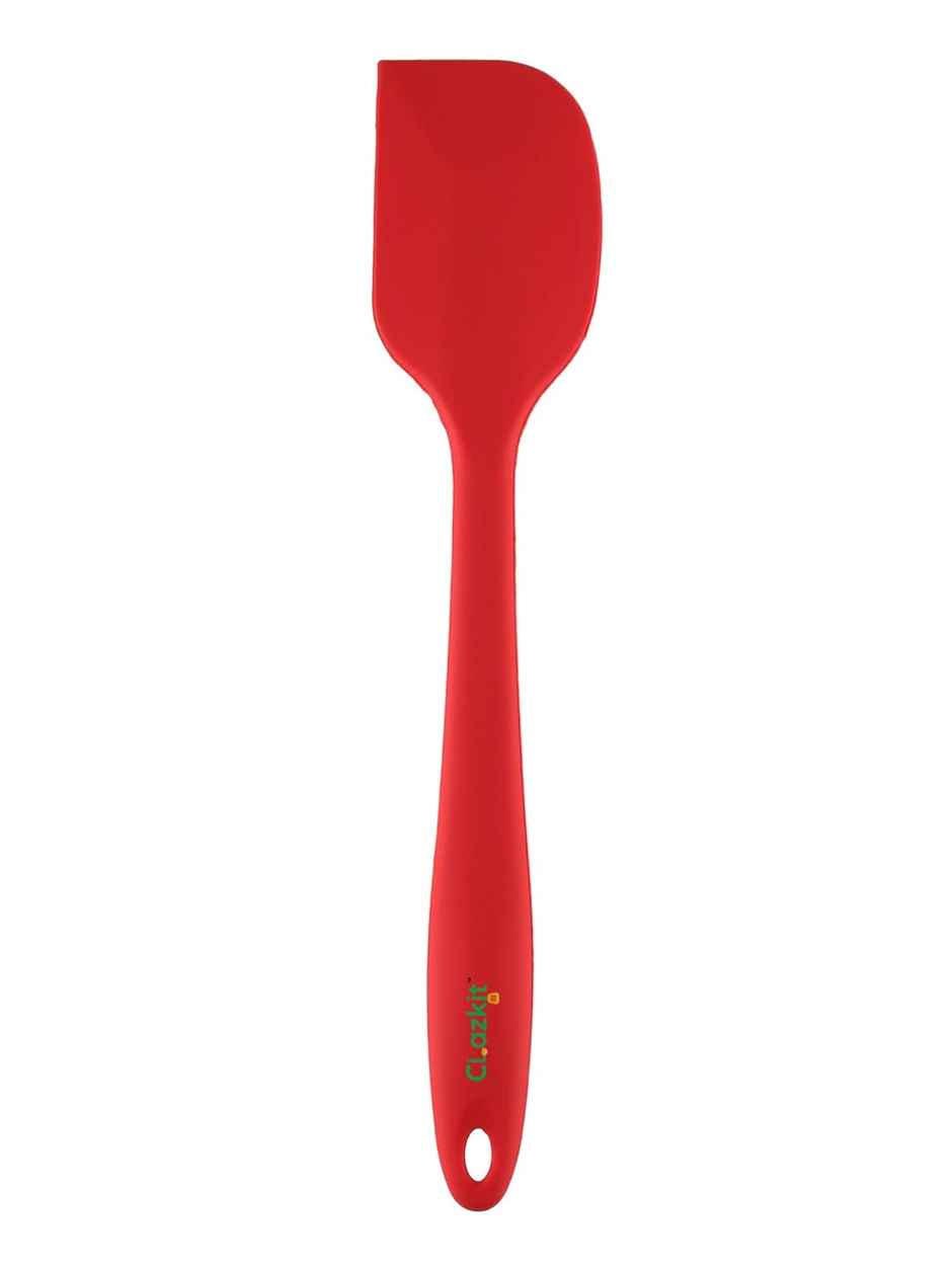 Clazkit - YH547 Premium Silicone Non-Stick Heat Resistant Spatulas 27cm,Red