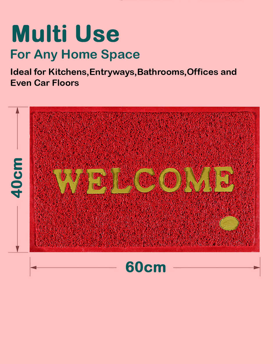 Dream Living Red Welcome Mat 40 x 60 cm | Red