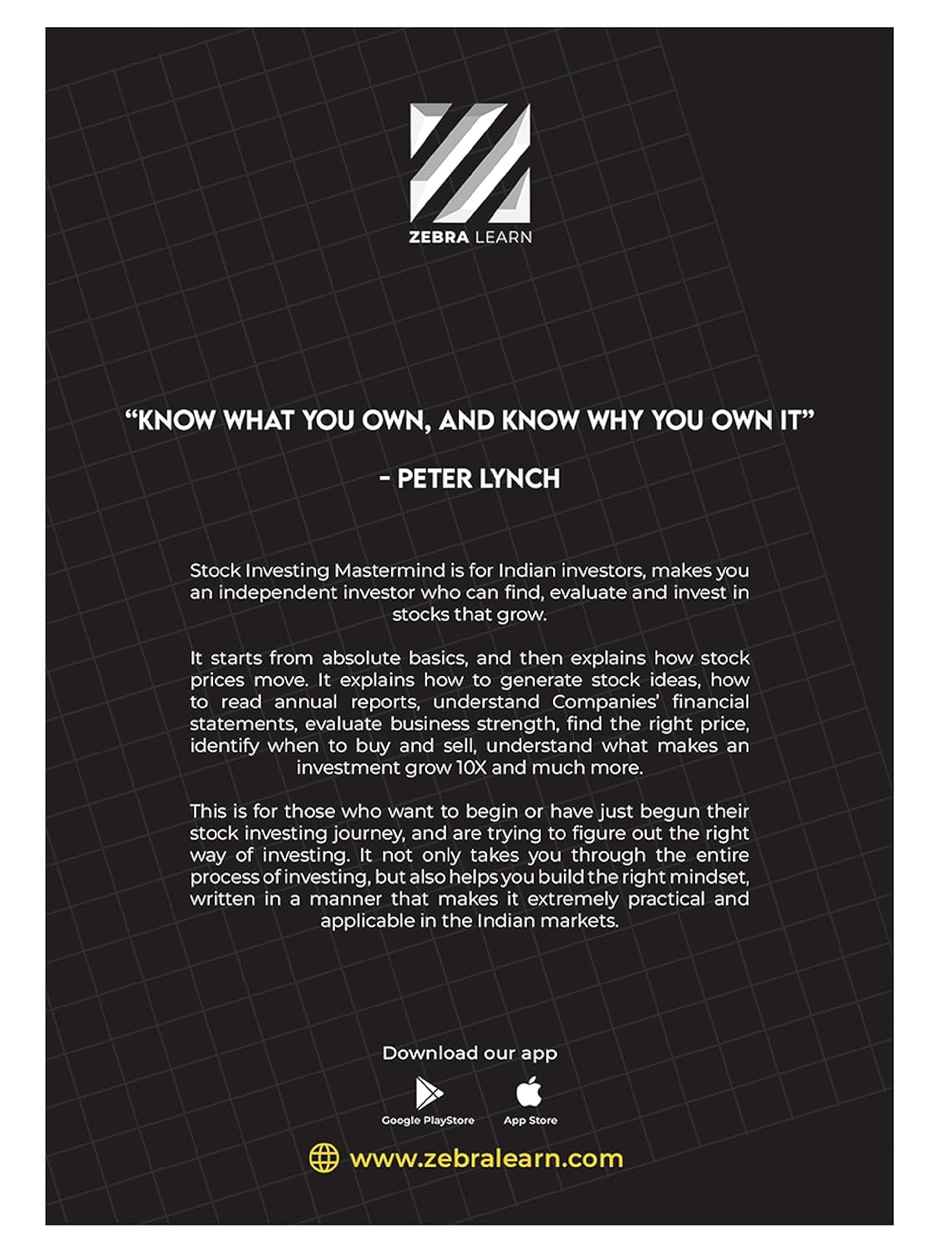 Stock Investing Mastermind Handbook | Learn Fundamental Analysis Strategies | Zebralearn