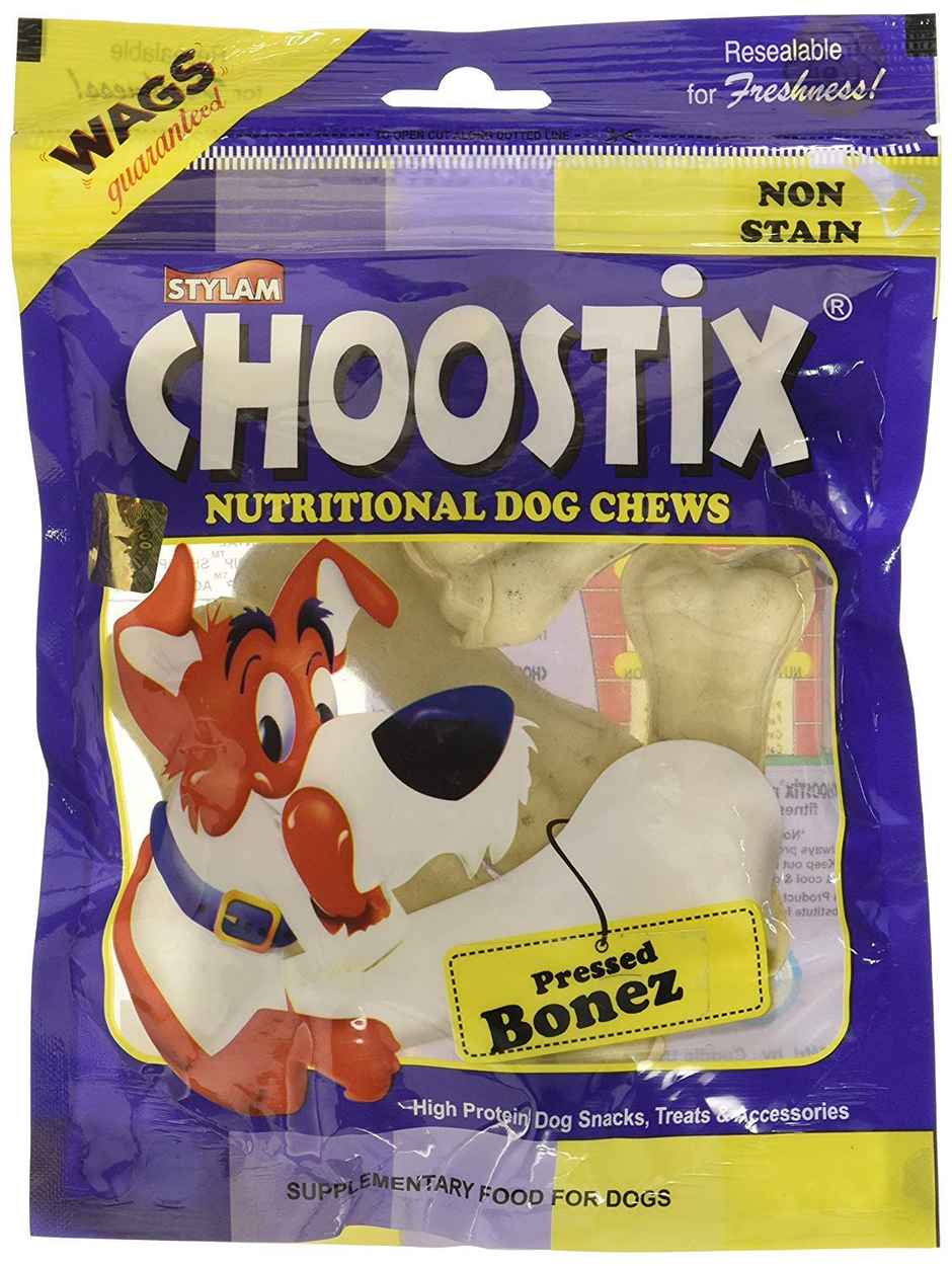 Choostix Pressed Bone Mini, 3"X6