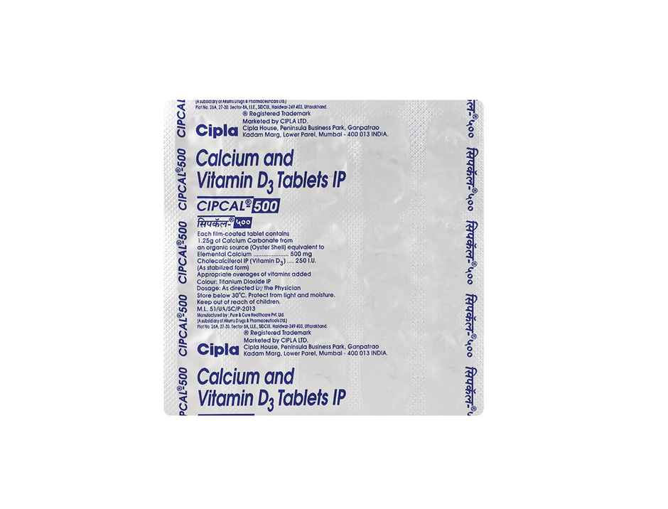 Cipcal-500 Tablet