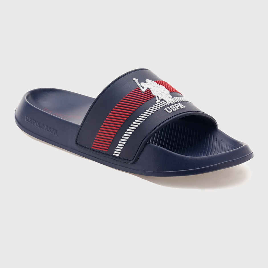 U.S.PoloAssn. - RAFA | Men s Slides | Navy | UK 9