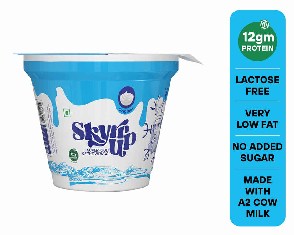 Skyrrup High-Protein Icelandic Yogurt - Original | Fat-Free | No Added Sugar