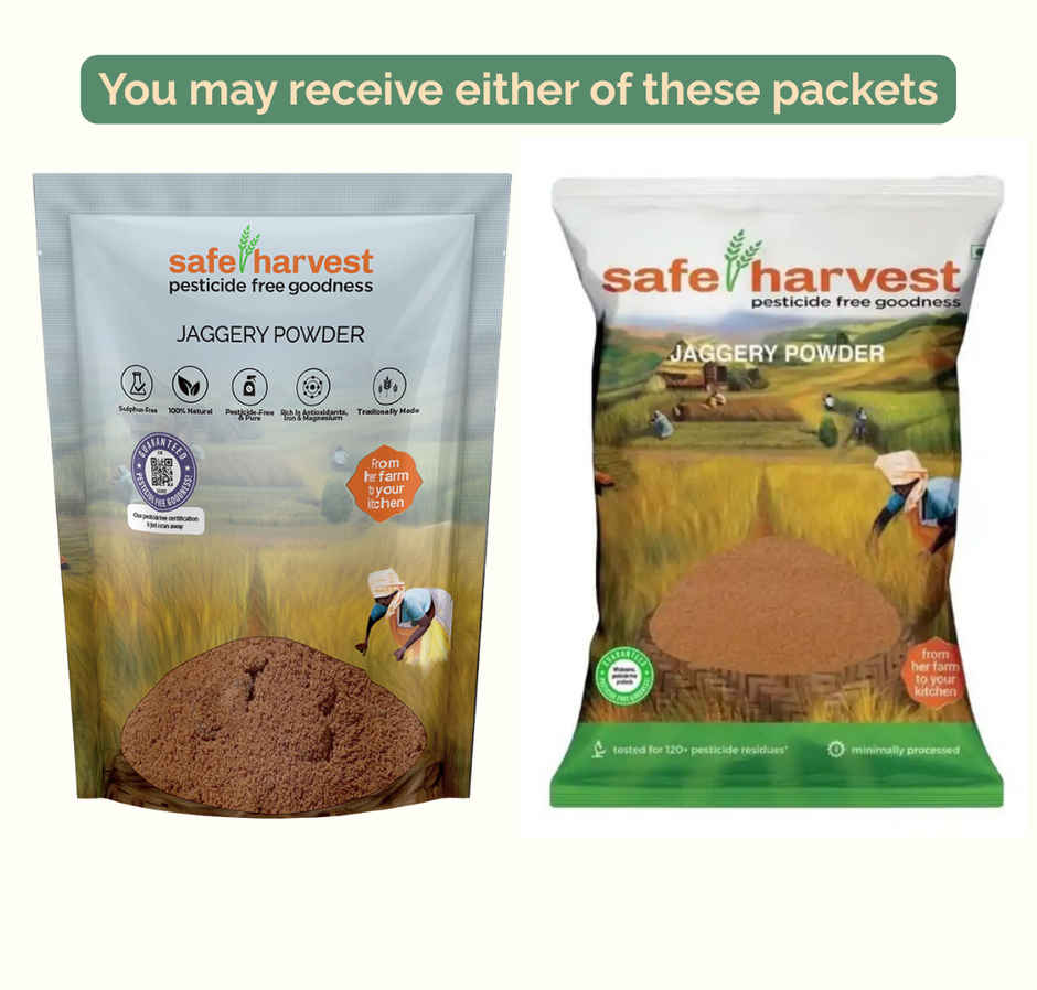 Safe Harvest Pesticide-Free Jaggery Powder