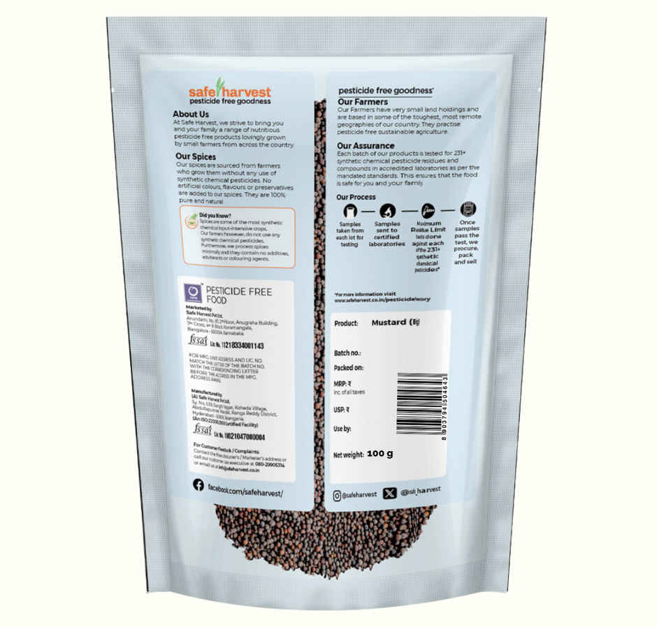 Safe Harvest Pesticide-Free Mustard Combo