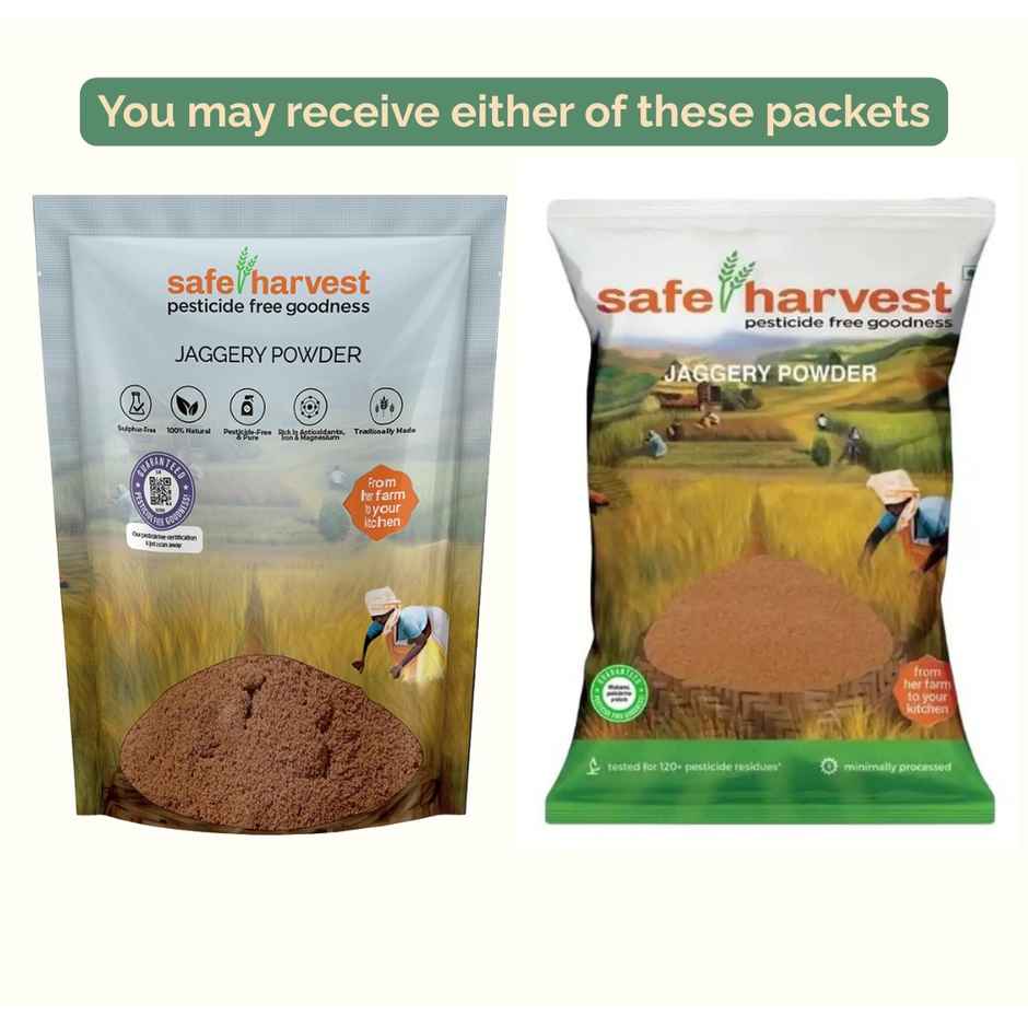Safe Harvest Pesticide-Free Jaggery Powder