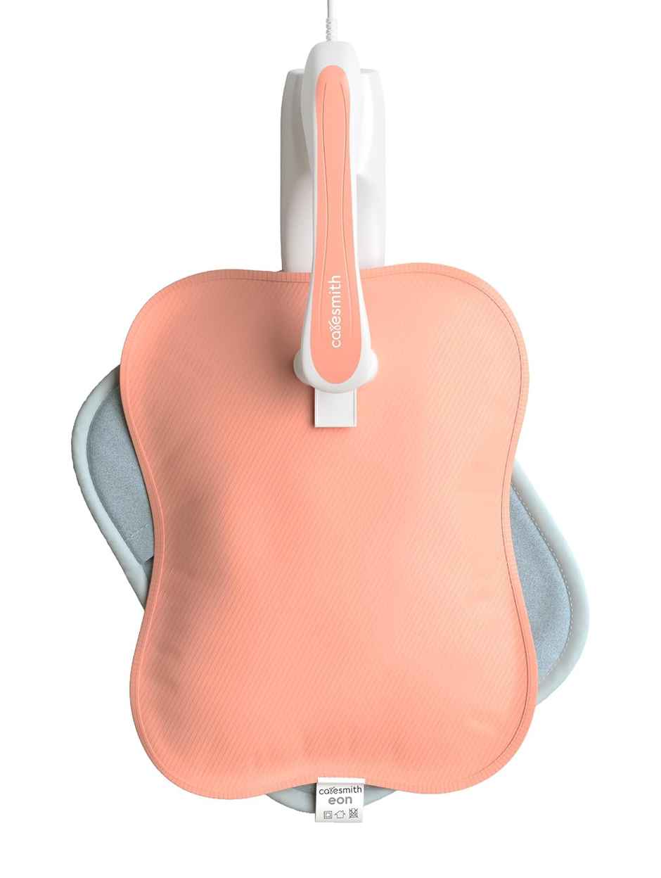 Caresmith Eon Premium Electric Hot Water Bag: Pearl Pink Dual Insulation Heating Pad