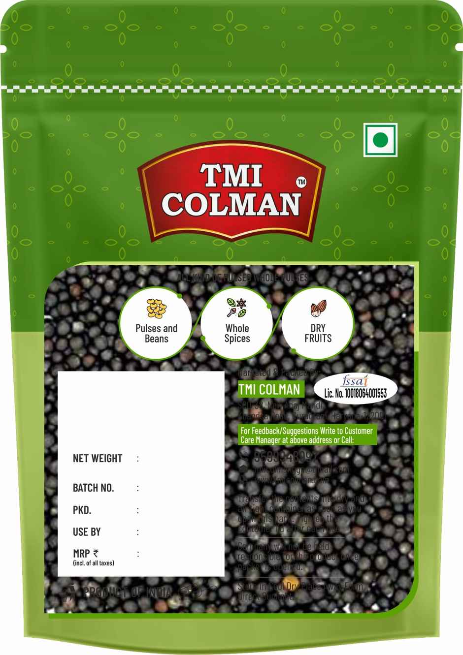 TMI COLMAN Kaali Sarson/Mustard Seeds