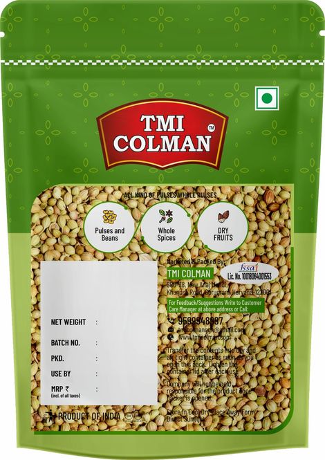 TMI COLMAN Dhaniya Sabut/Coriander Whole