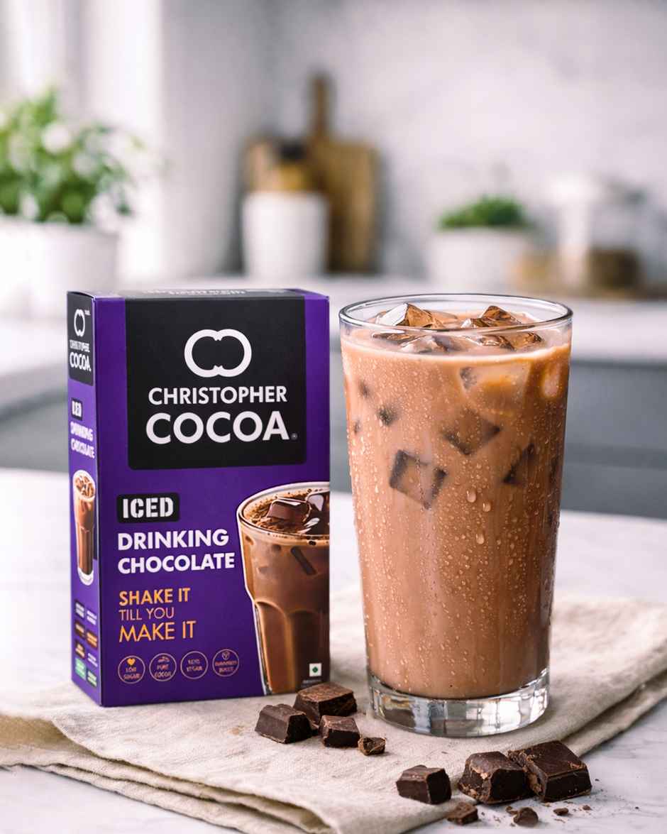 Christopher Cocoa Iced Drinking Chocolate | 3 sachets