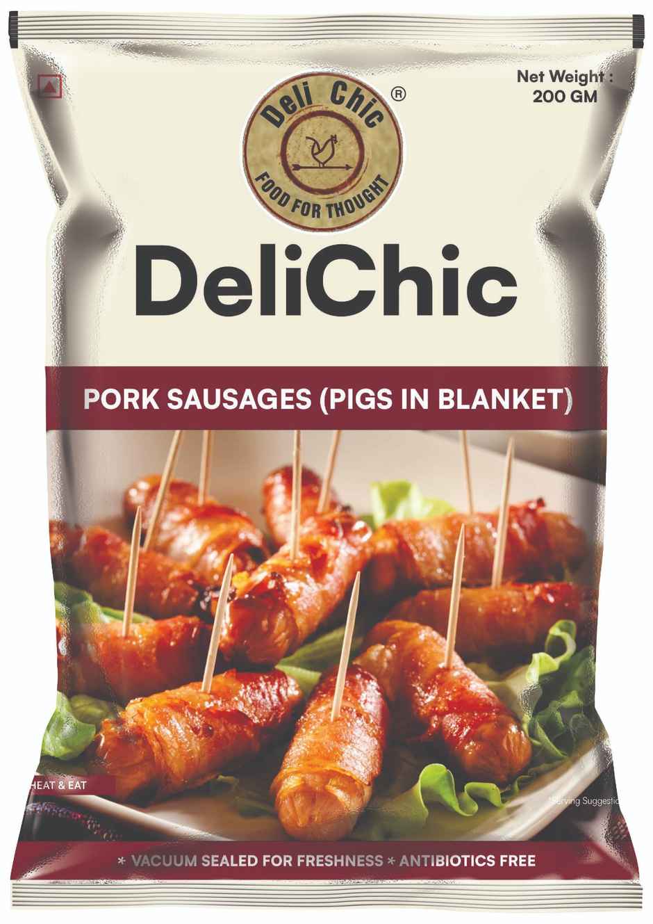 Delichic Pork Sausage Pigs In Blanket