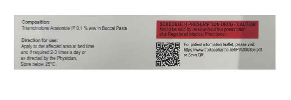 TESS Buccal Paste