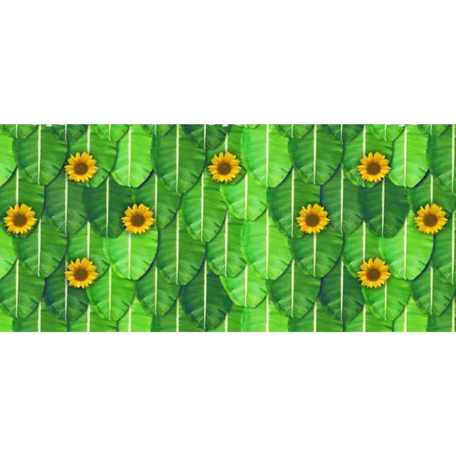 Gullak Festive Backdrop | 5 x 8 ft - Banana Leaves