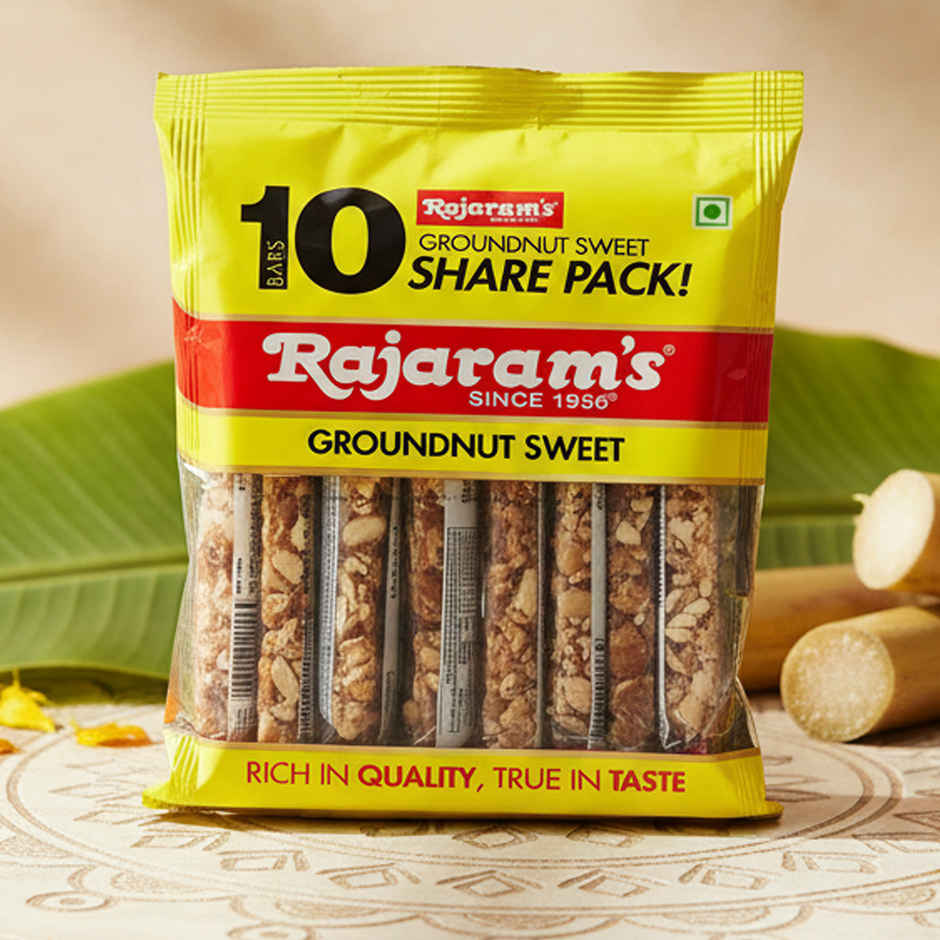 Rajaram's Peanut Bars | Chikki Share Pack