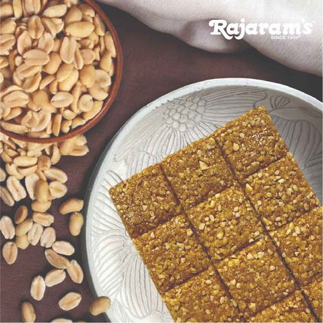 Rajaram's Nice Peanut Bar - with Cardamom (Chikki)