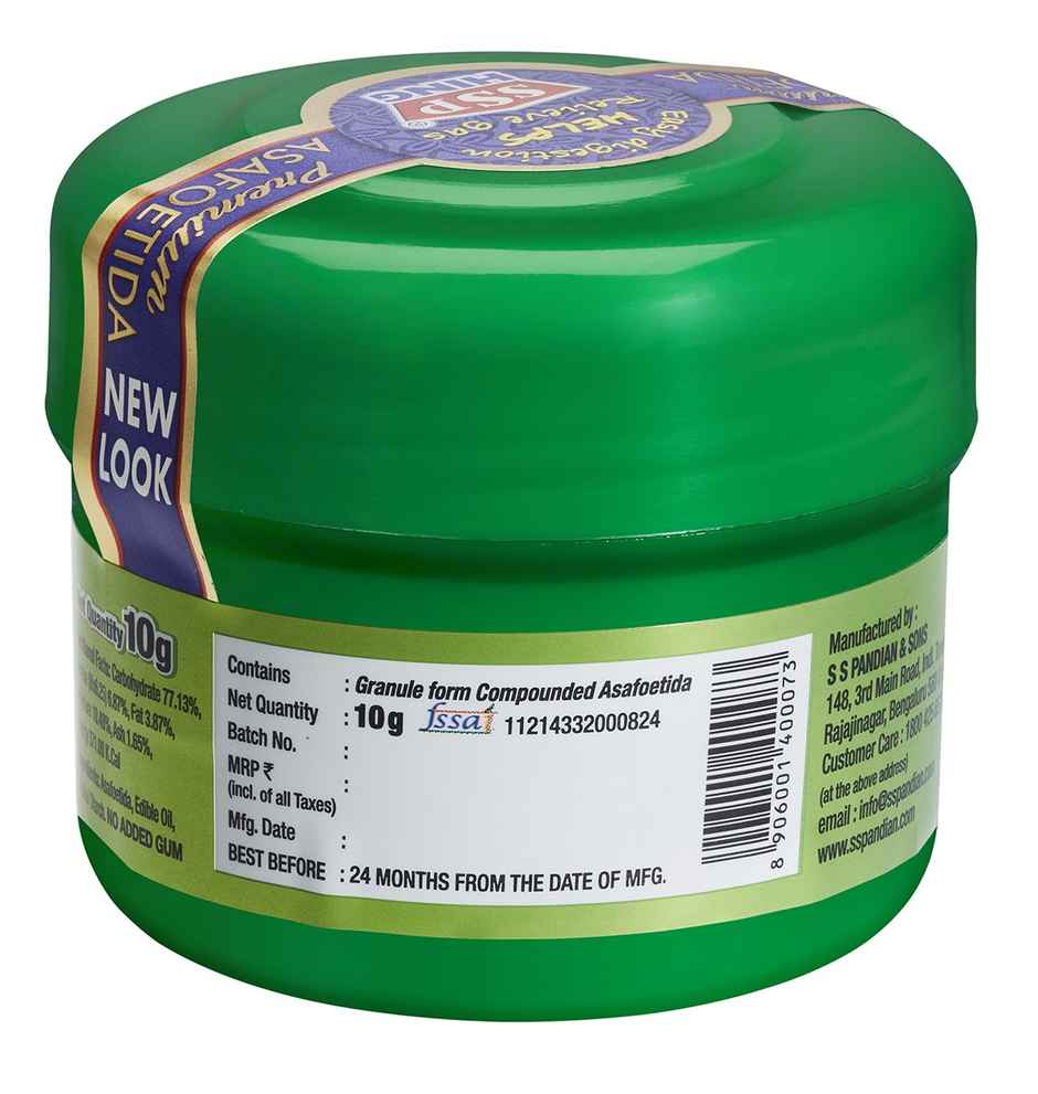 SSP Crystal Compounded Asafoetida (Hing)