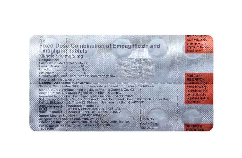 Xilingio 10mg/5mg Tablet