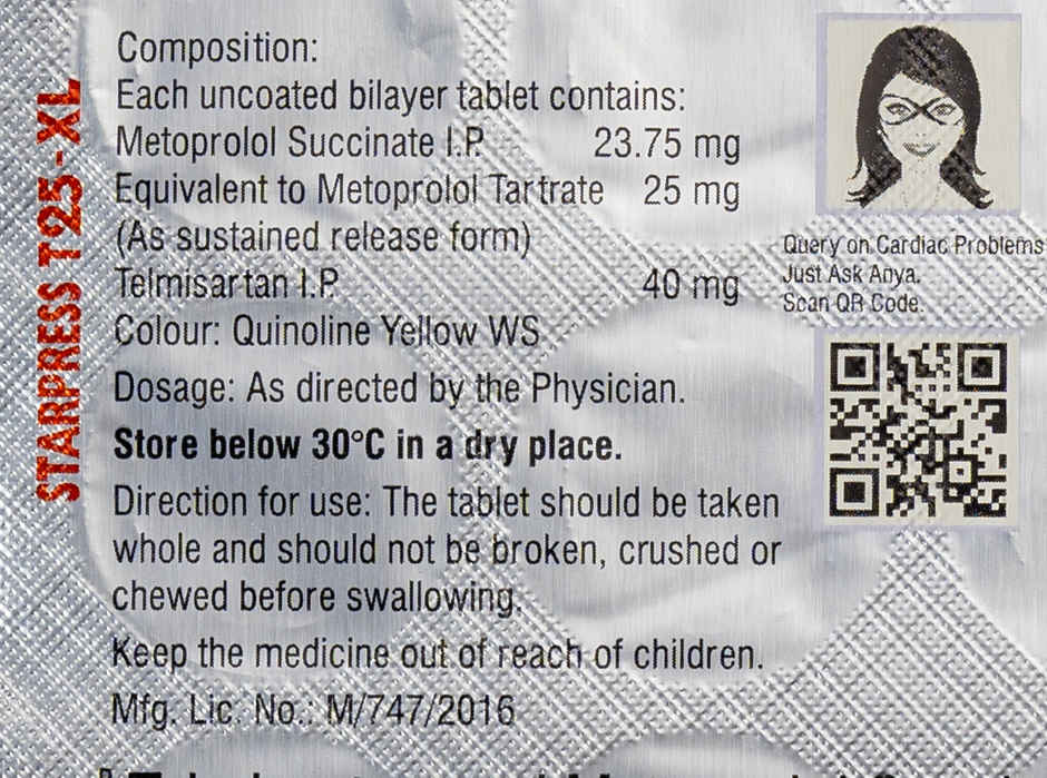 Starpress T 25-XL Tablet SR