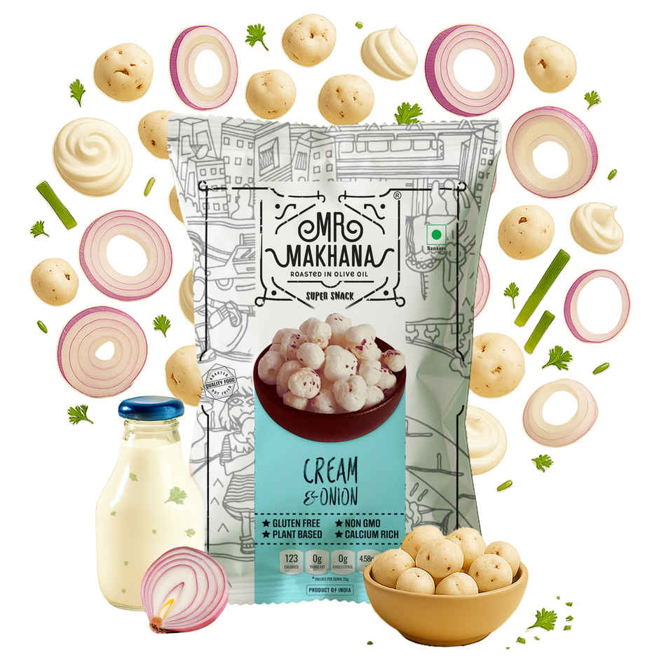 Mr Makhana Cream & Onion