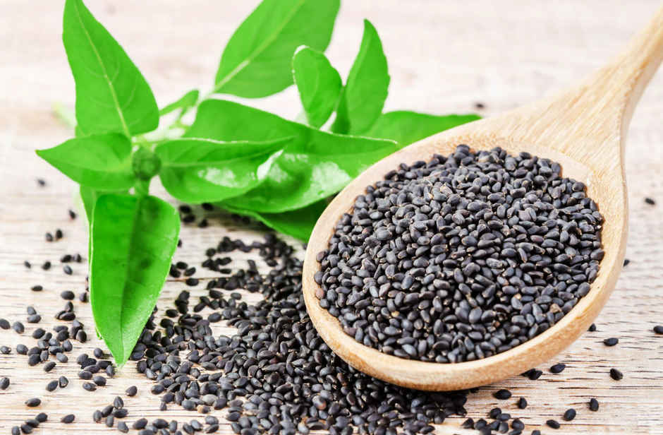 Nutritious Basil Seeds ( Sabja Dana)
