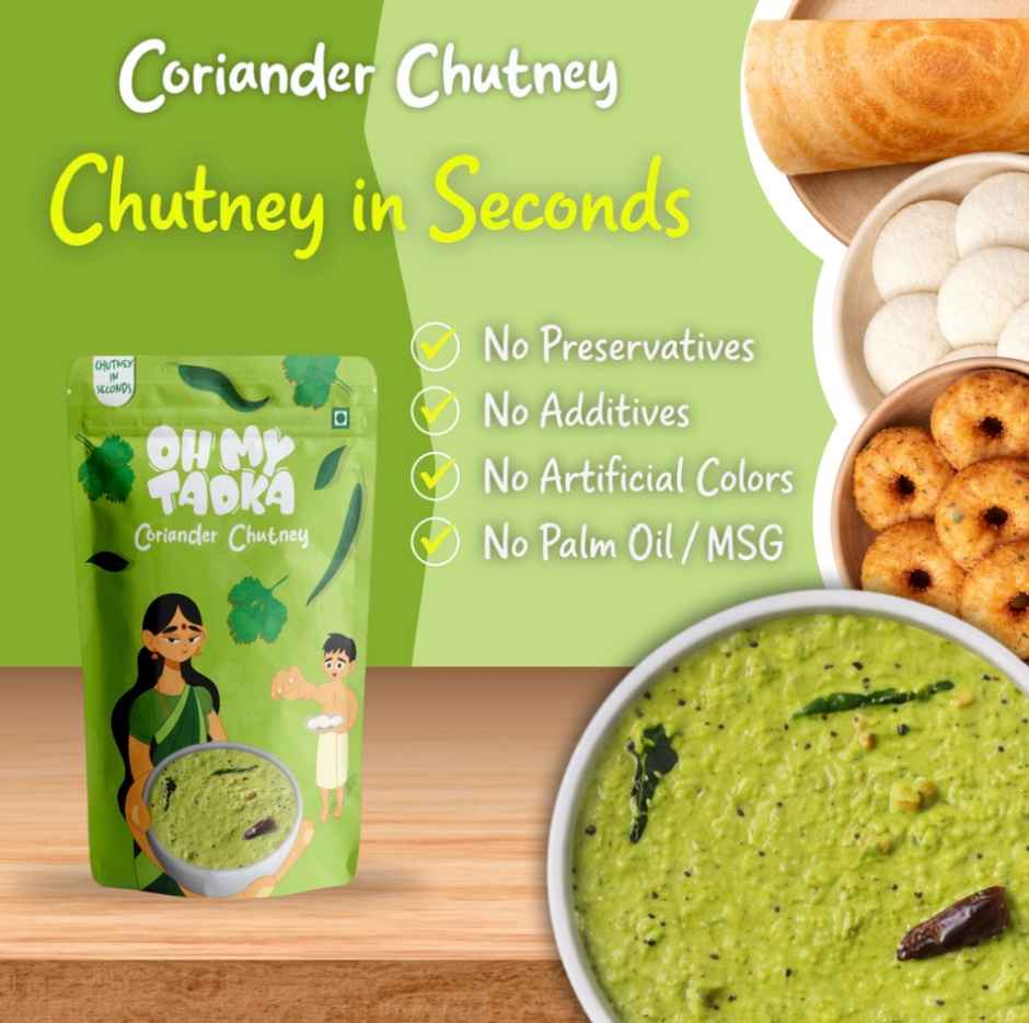 Oh My Tadka Corainder Chutney