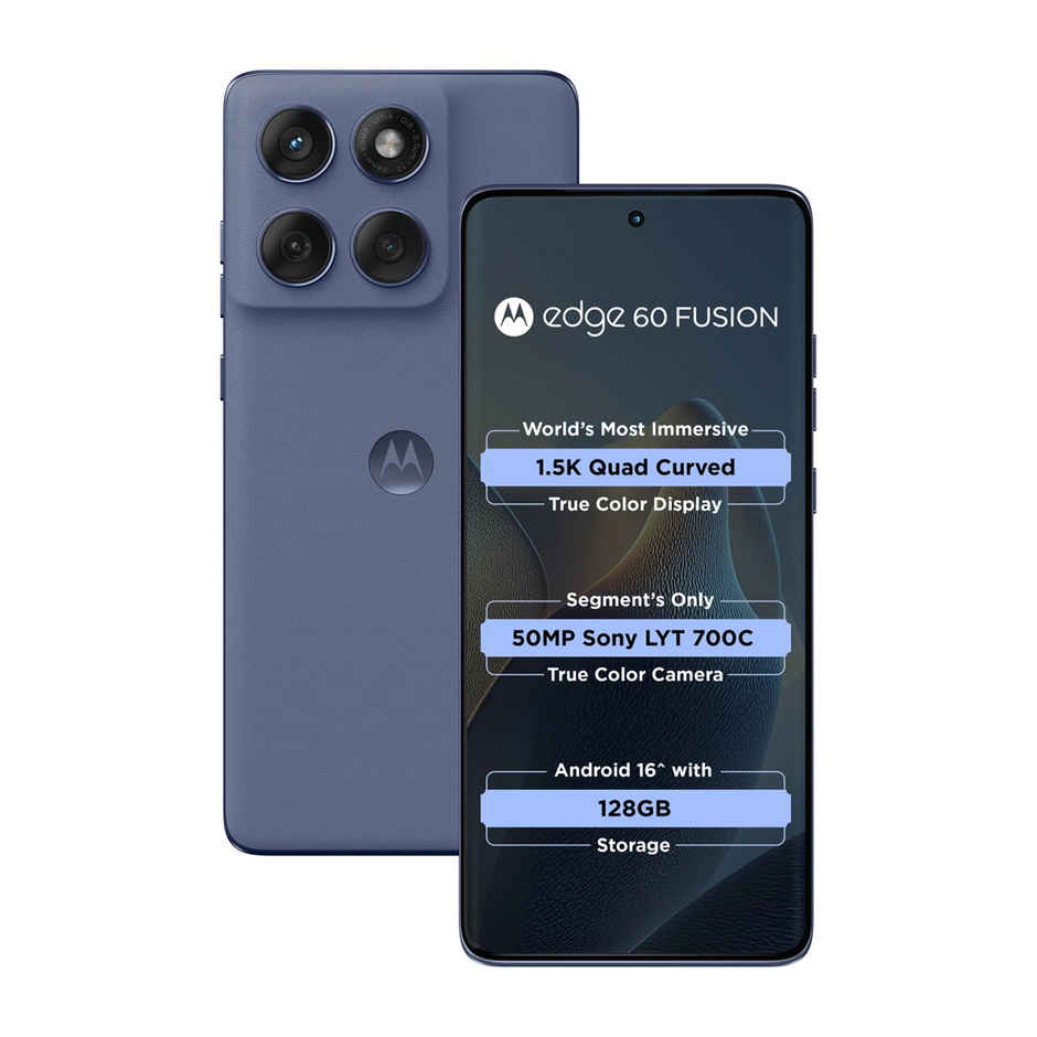 Motorola Edge 60 Fusion 5G | 8GB RAM, 128GB Storage | PANTONE Slipstream