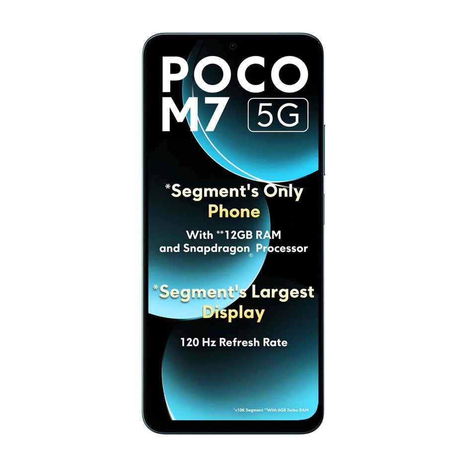 POCO M7 5G | 8GB RAM, 128GB Storage | Ocean Blue