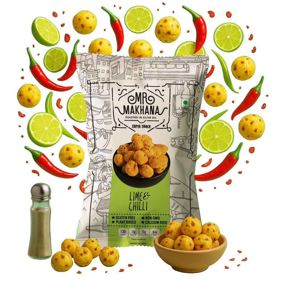 Mr Makhana Lime Chilli Combo